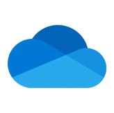 Microsoft OneDrive cloud storage icon